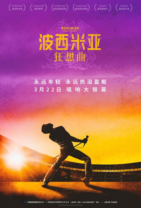 波西米亚狂想曲影视海报