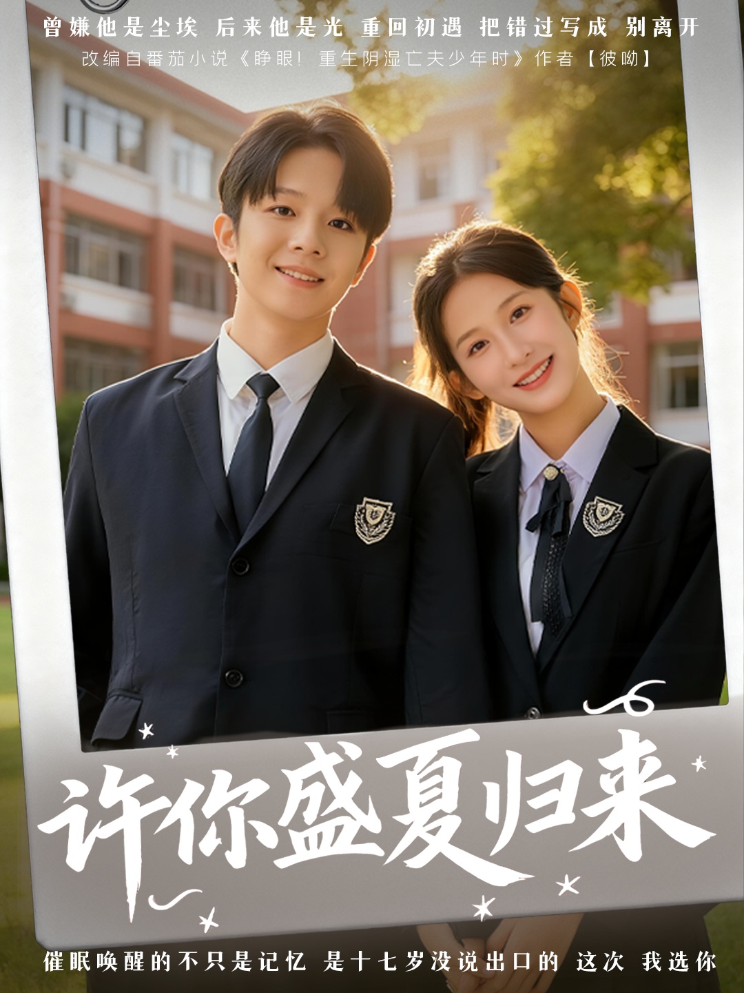 许你盛夏归来影视海报